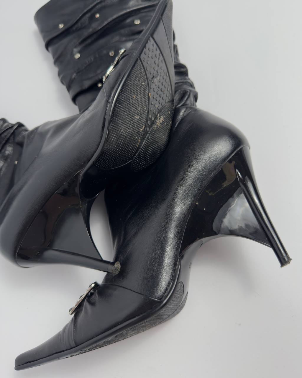 Vintage Italian Leather Boots — 37/38