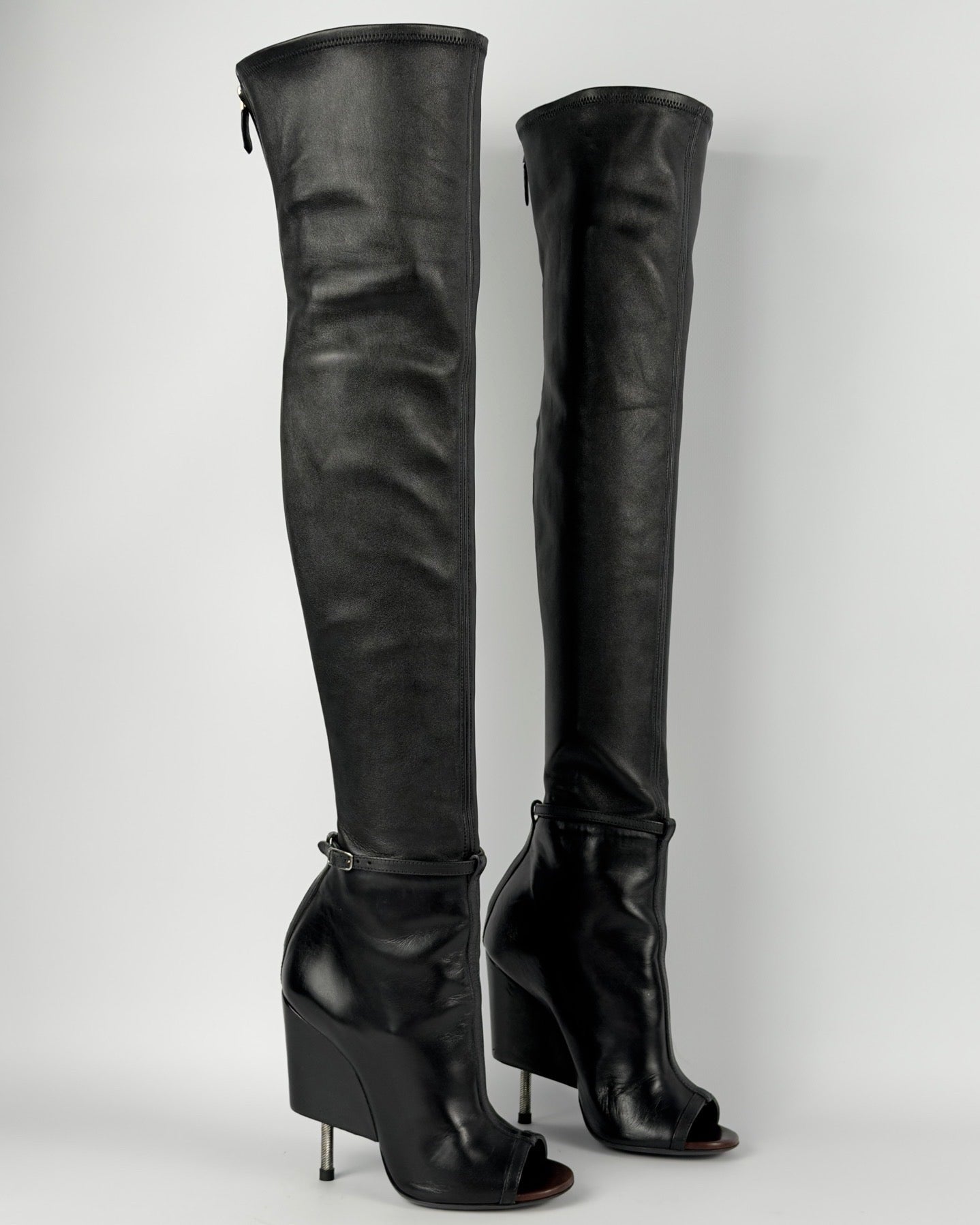 Givenchy S/S 2015 Narlia Runway Leather Boots — 37/37.5