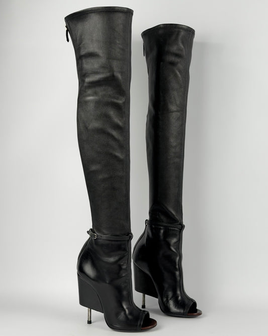 Givenchy S/S 2015 Narlia Runway Leather Boots — 37/37.5