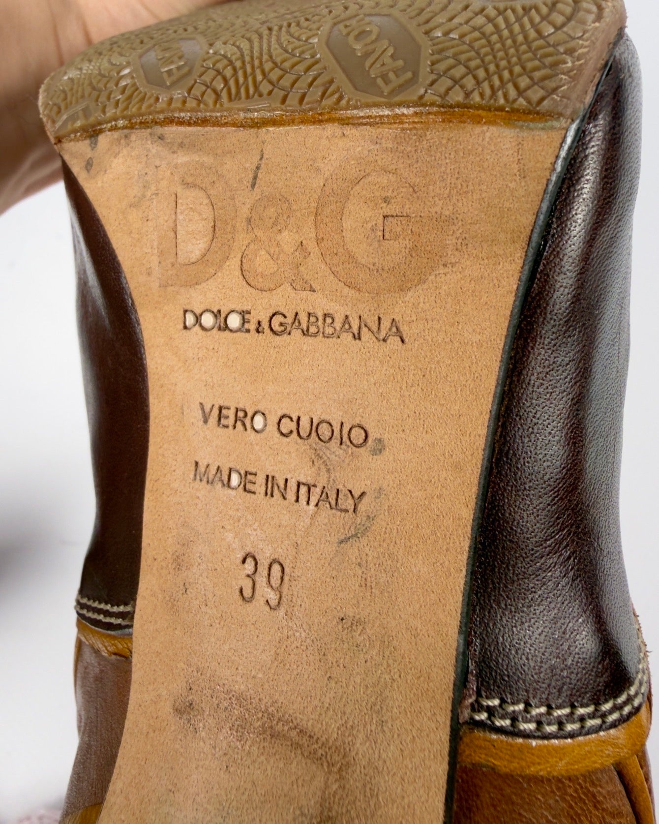 D&G SS 04 Cowboy Butterfly Boots — 38/39