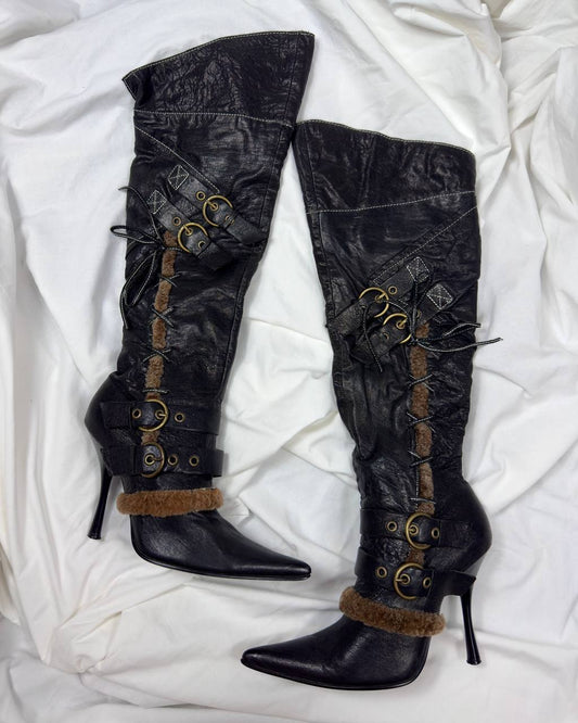 Vintage Italian Boots 38/39