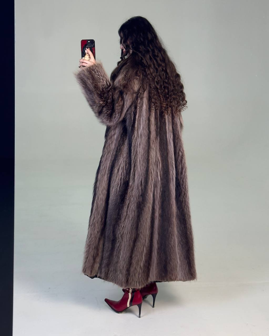 Vintage Long Fur Coat