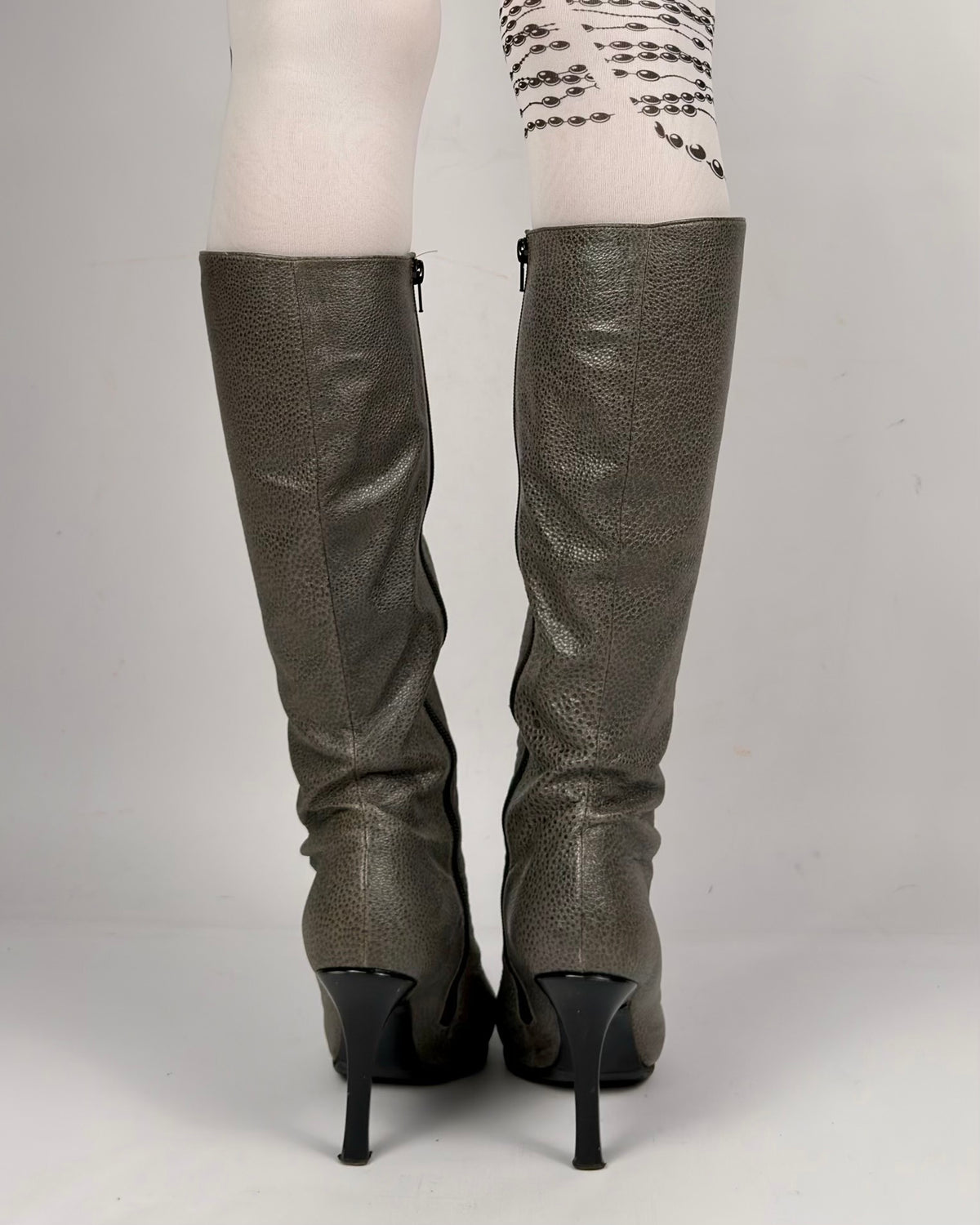 Casadei Vintage Leather Boots — 38.5