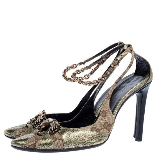 Gucci by Tom Ford 2004 Vintage Dragon Heels 39/40