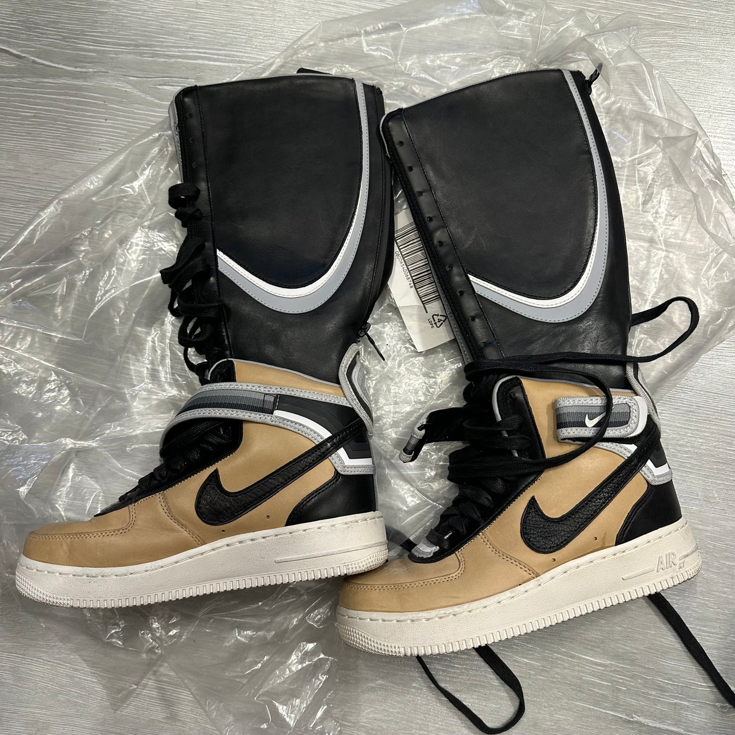 Nike x Ricardo Tisci Knee High Sneaker Lace Up Boots 36.5