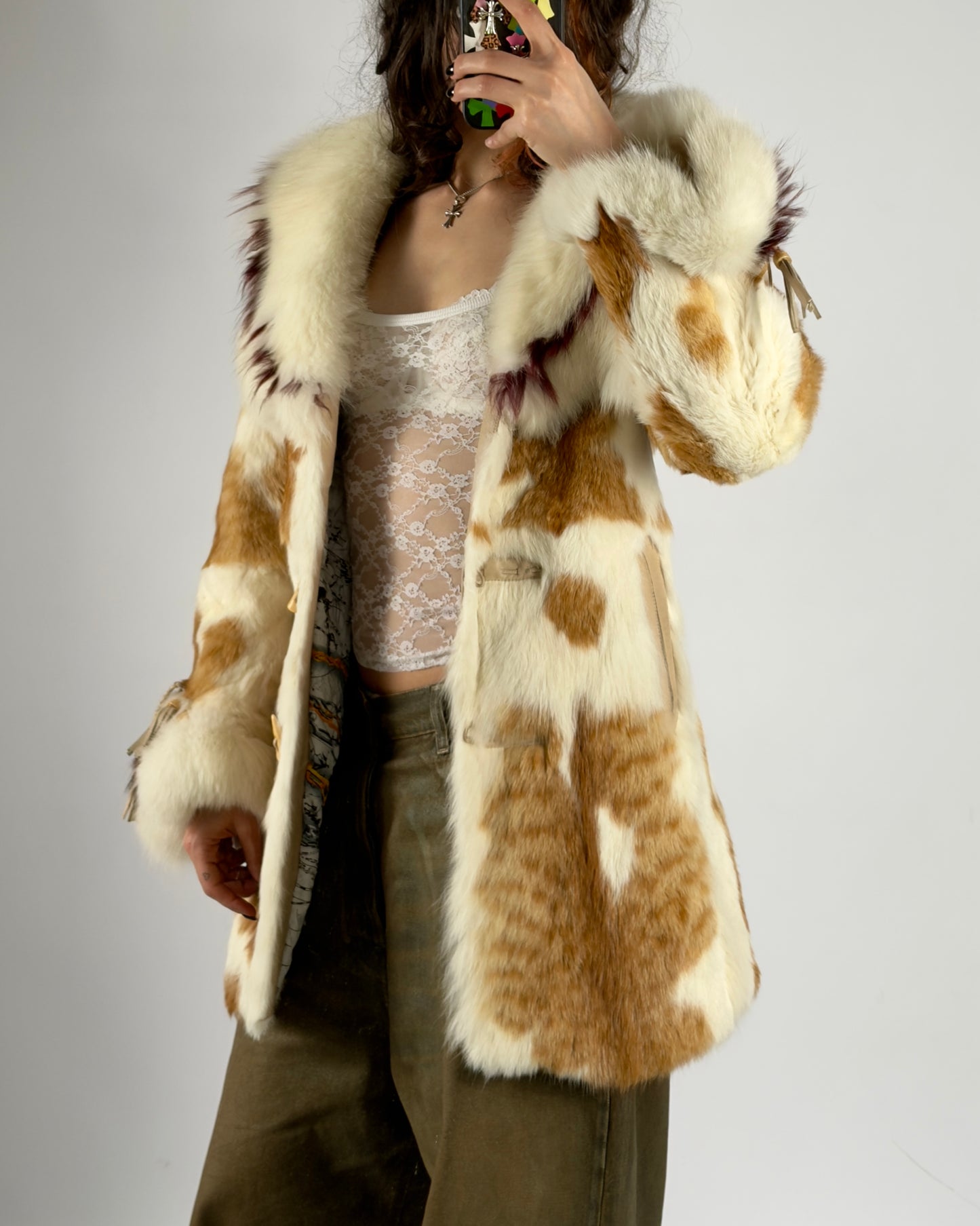 Vintage Fur Jacket — XS/M