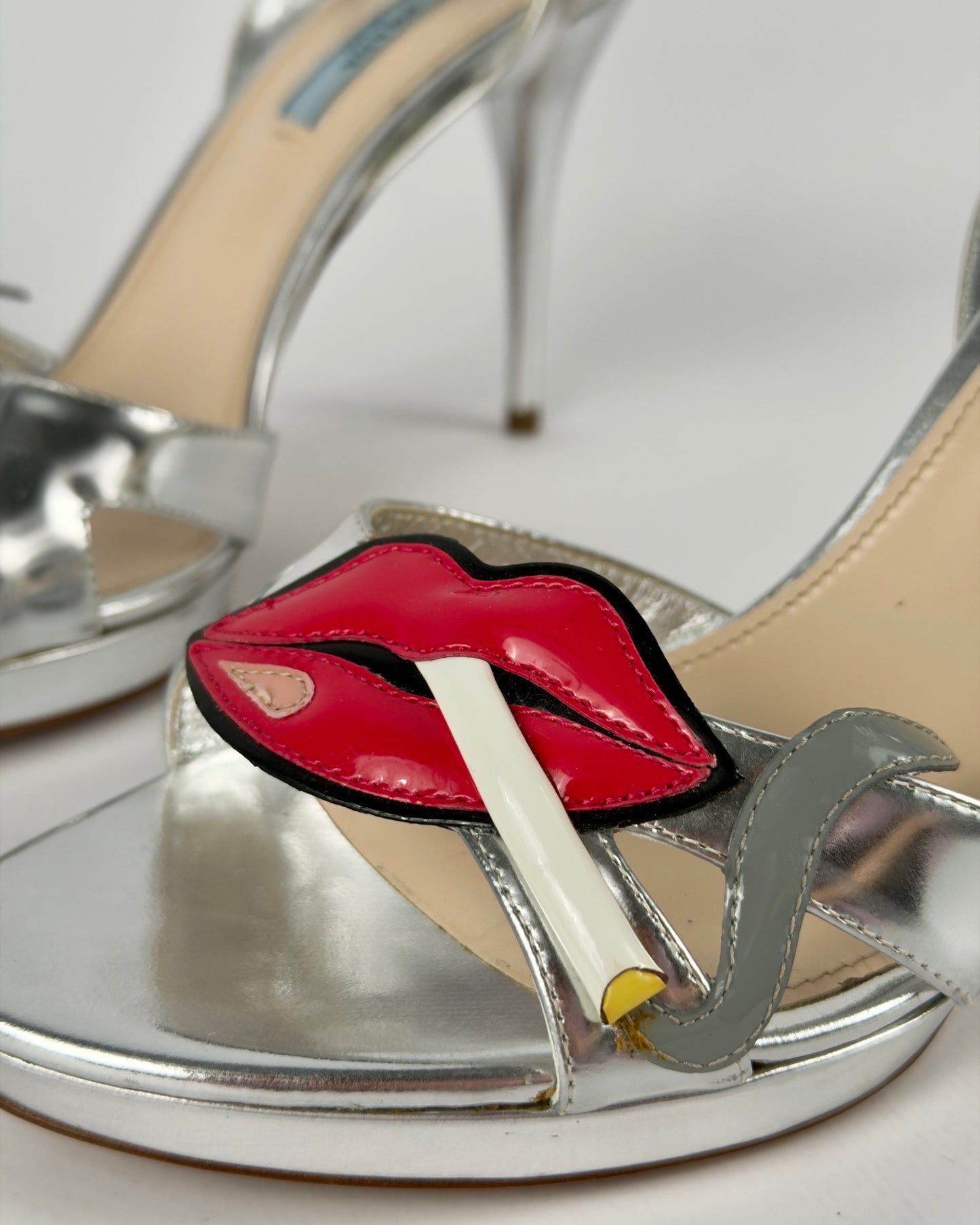 Prada SS12 Smoking Lips Heels — 40.5