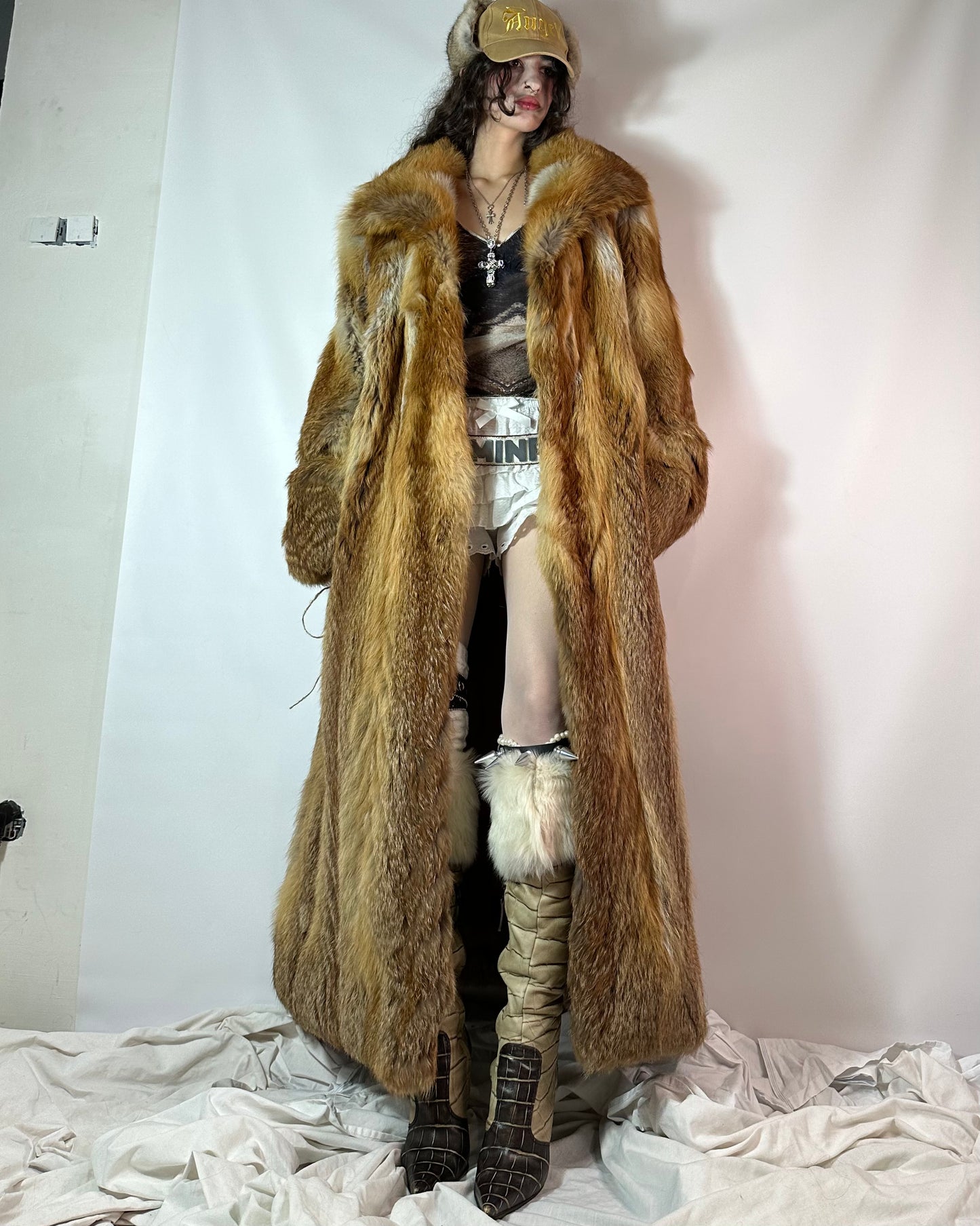 Vintage Long Fur Coat