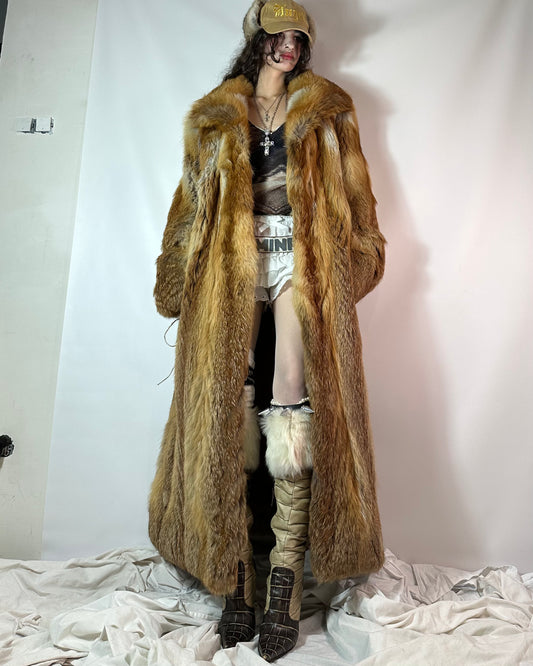 Vintage Long Fur Coat