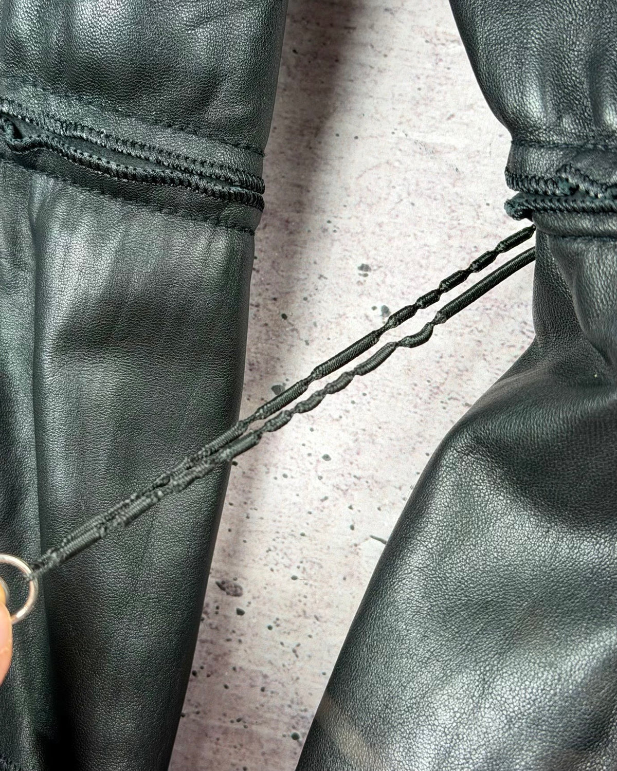 Vintage Leather Jacket — S/M