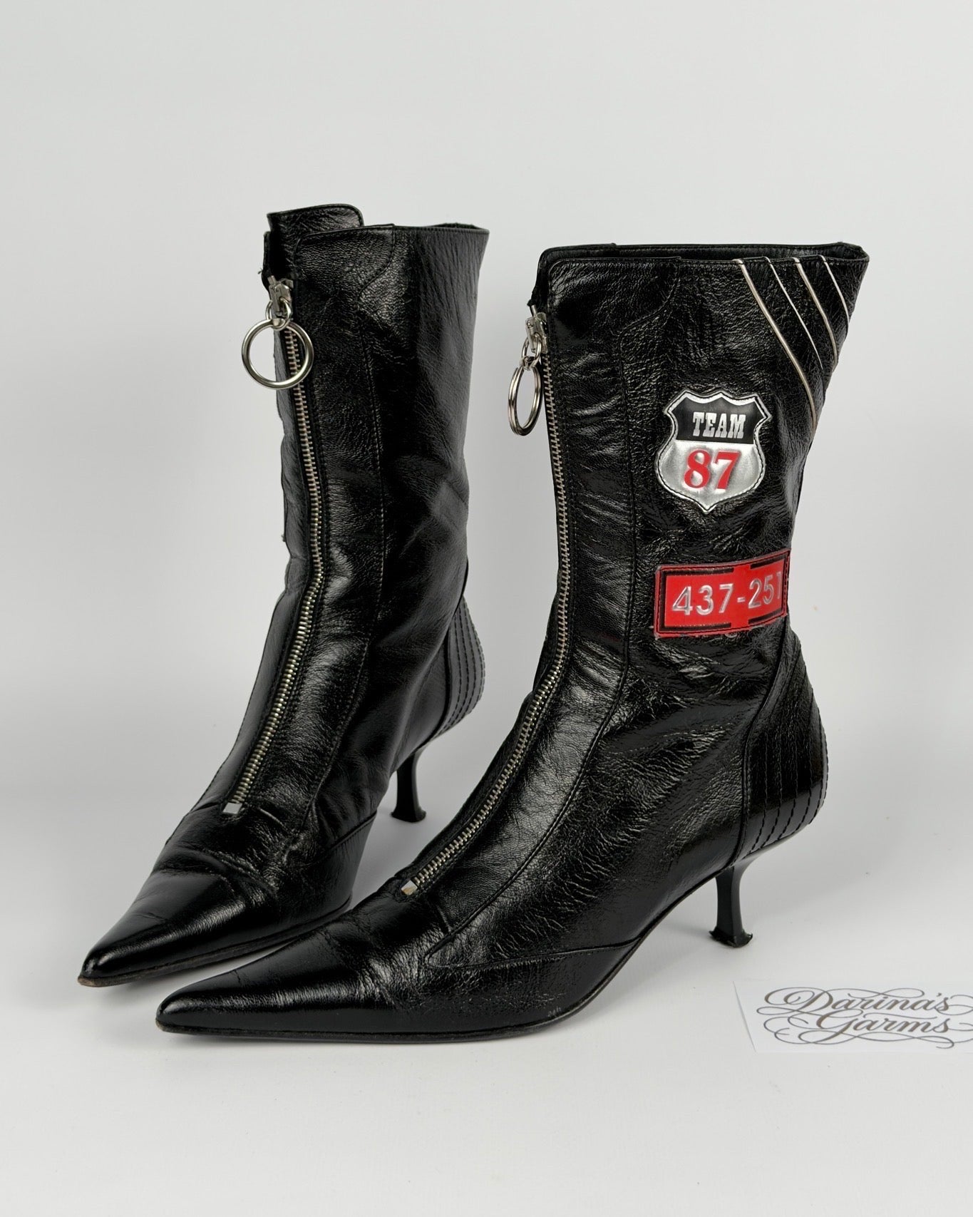 Vintage Racing Boots — 37