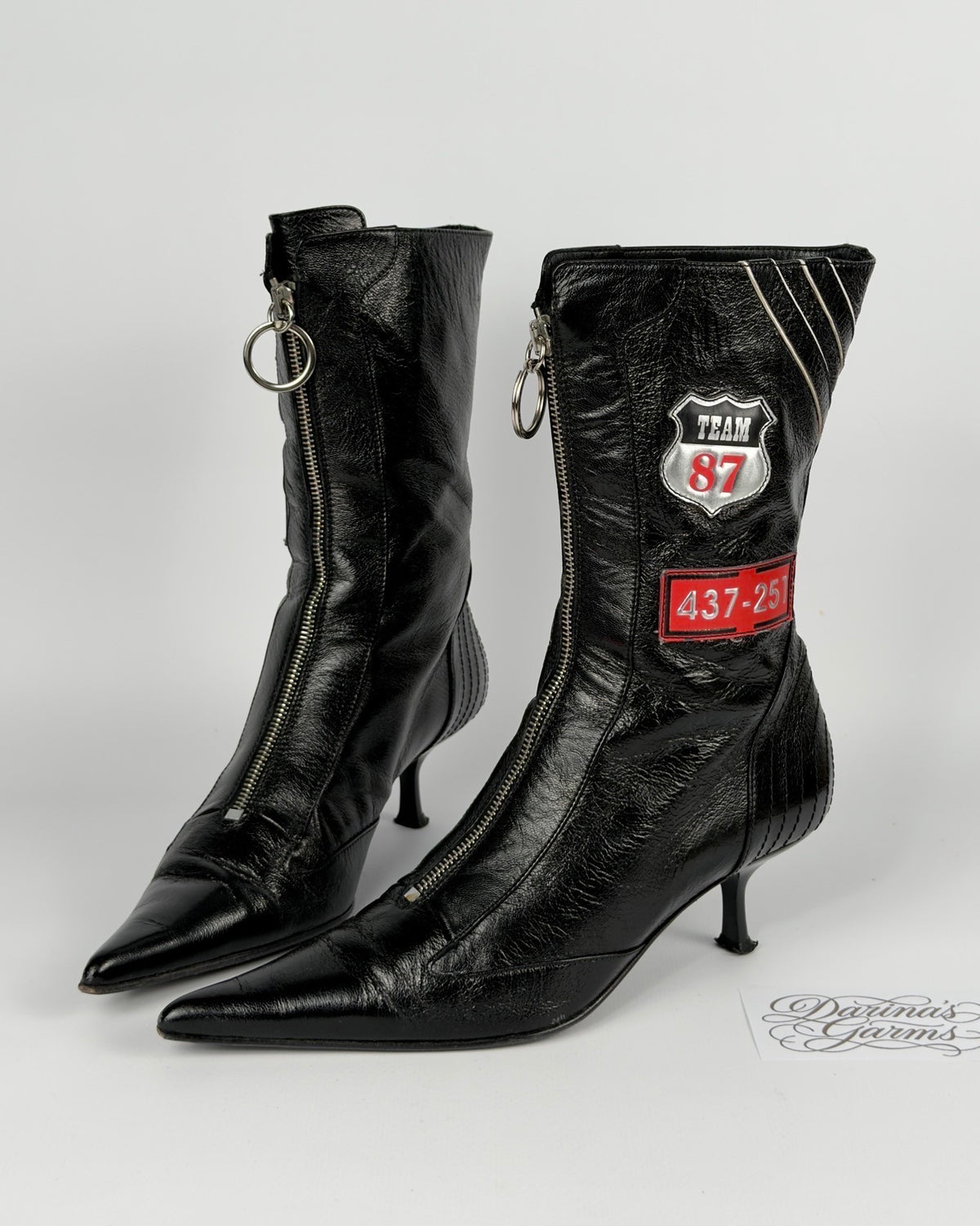 Vintage Racing Boots — 37