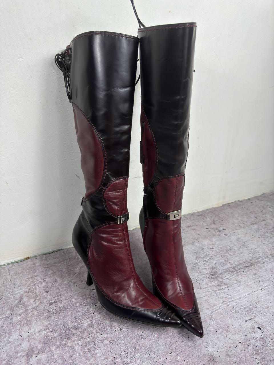 VICINI 高級イタリア製ブーツ Vicini Vintage Italian Leather Boots 37/37.5 – darina`s garms