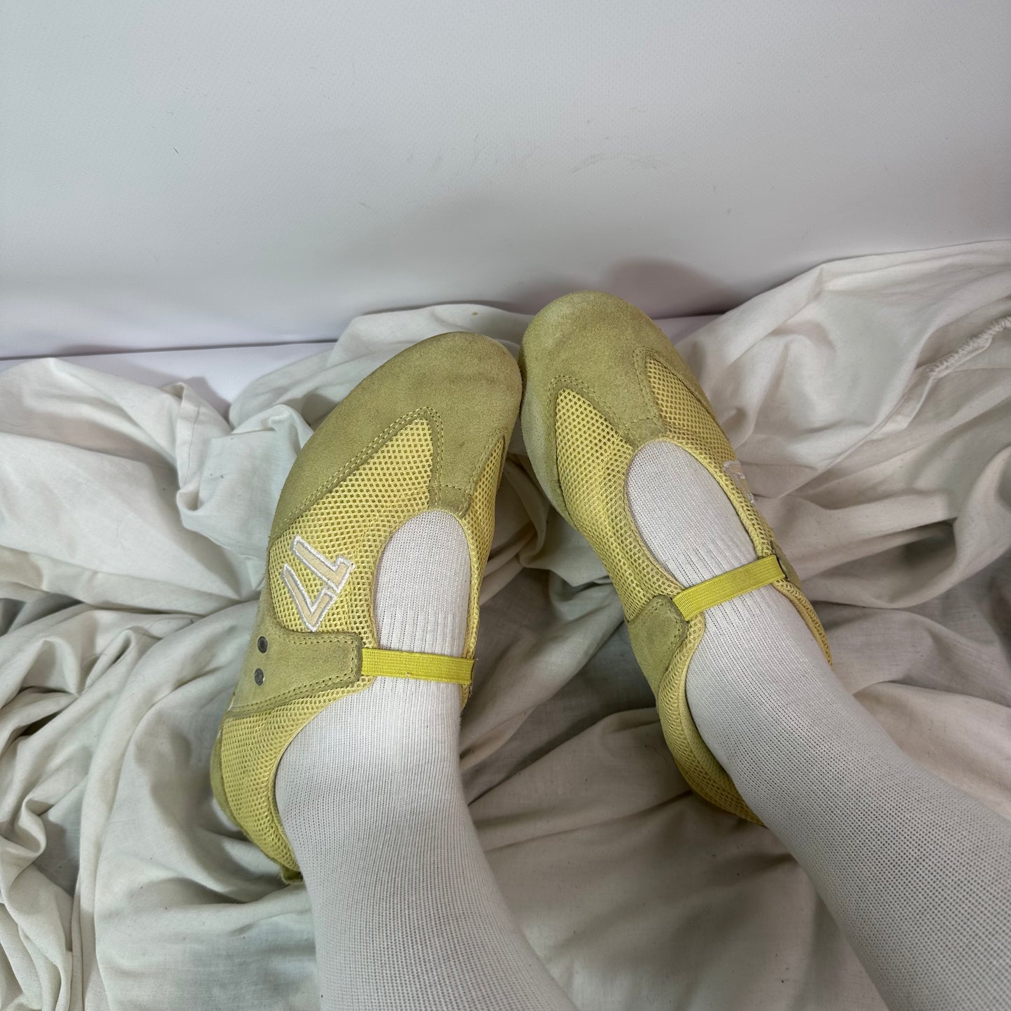 Vintage Sporty Ballet Flats