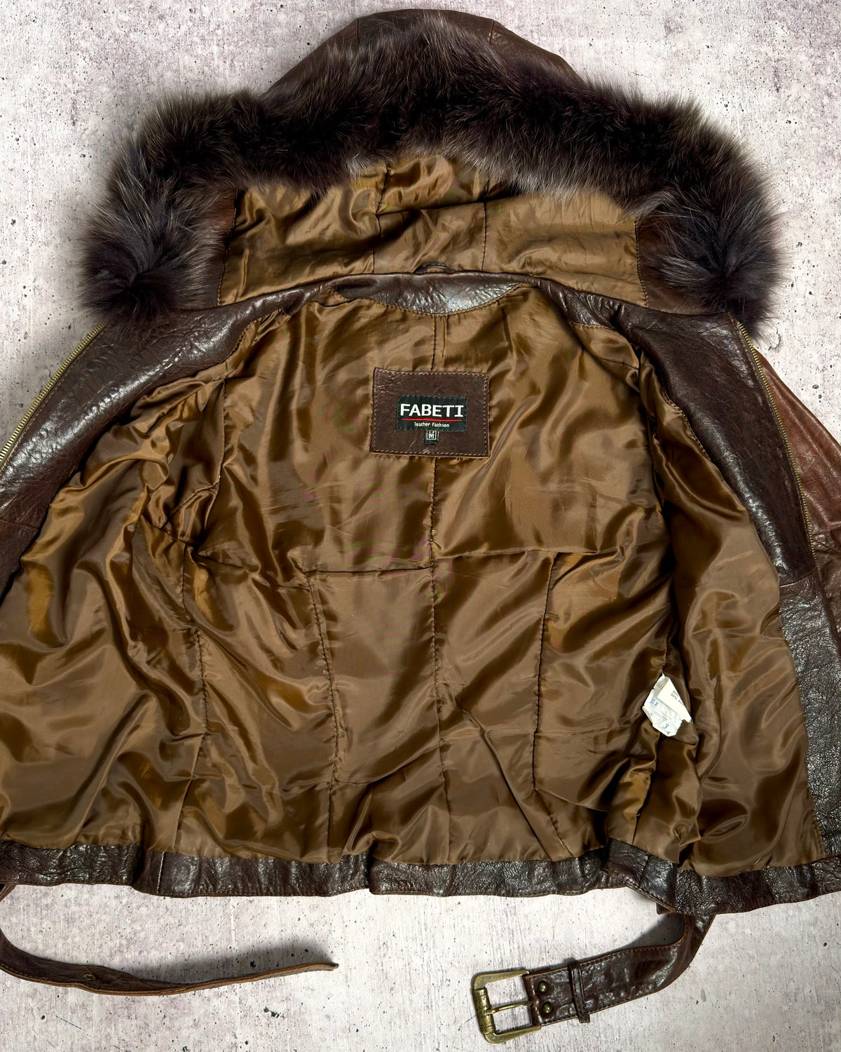 Vintage Pony Hair & Fur Leather Jacket — XS/M