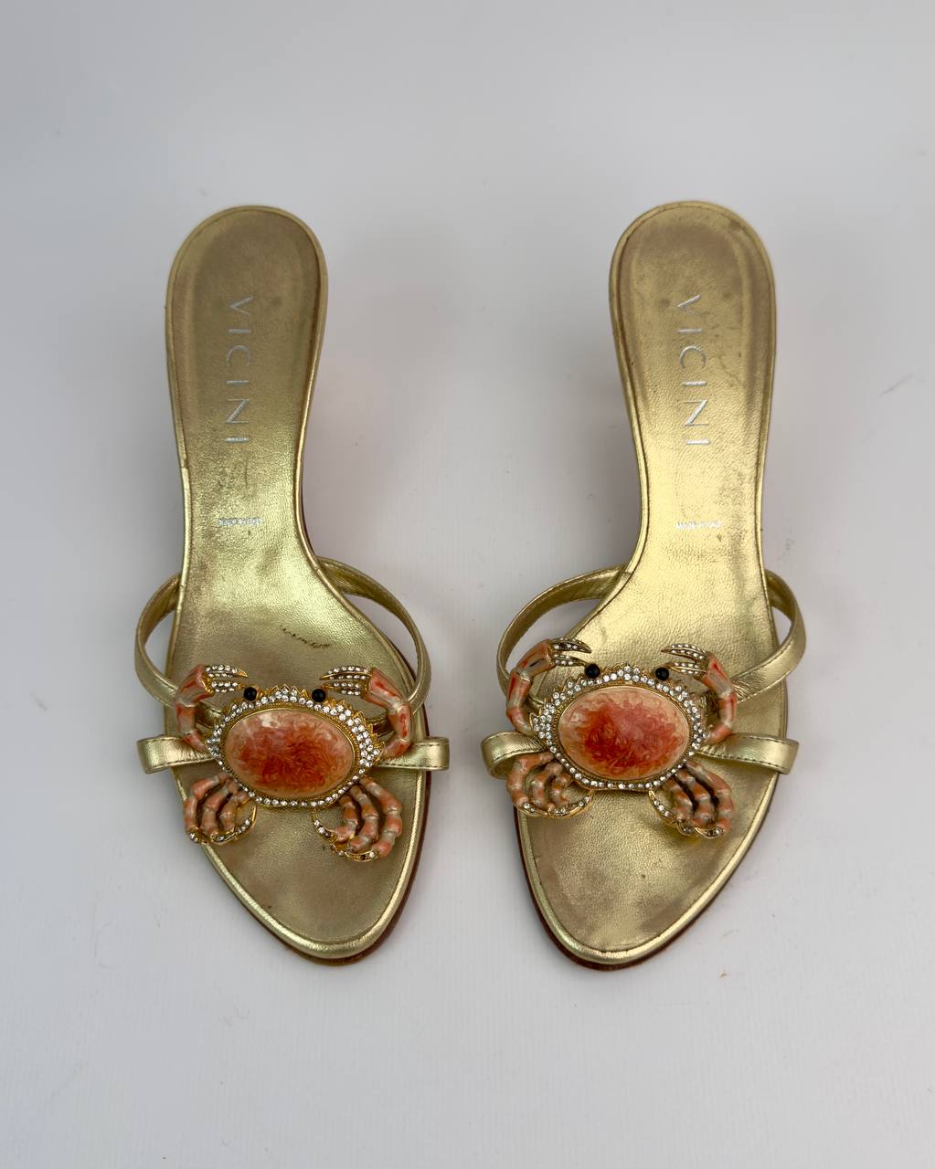 Vicini by Zanotti Vintage 00s Crab Heels — 37.5/38