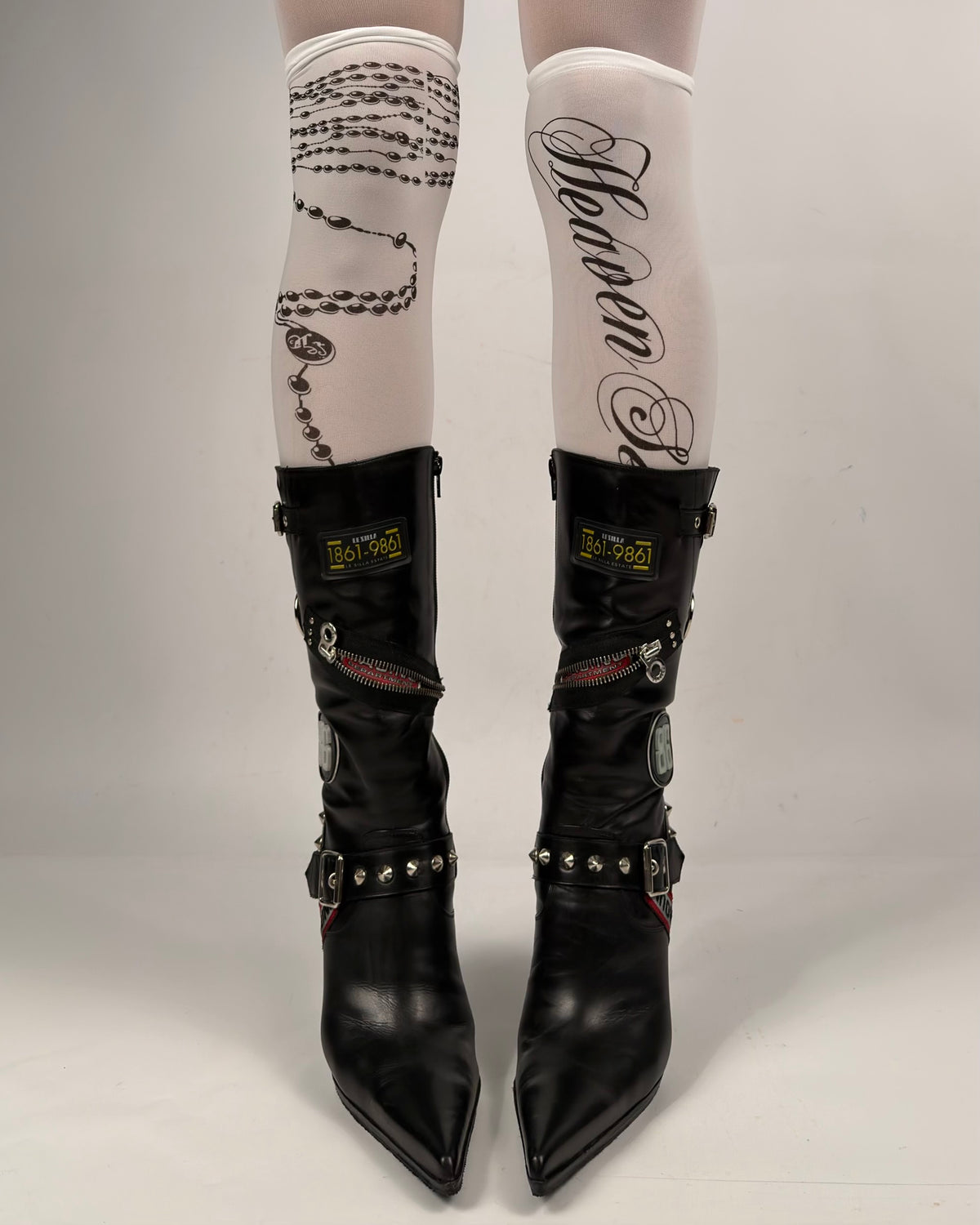 Le Silla Vintage Racing Boots — 38