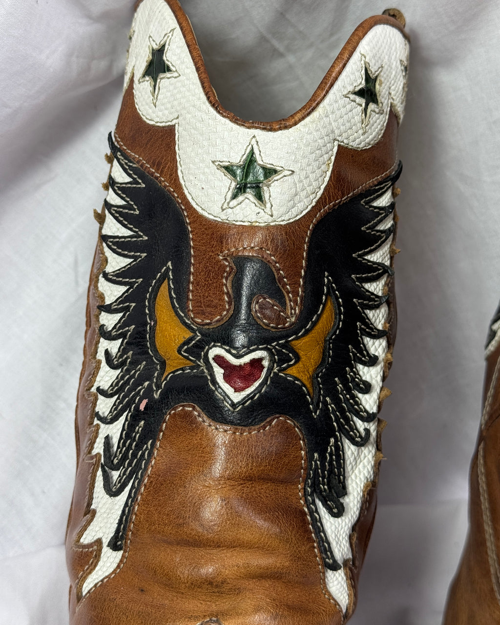 D&G SS04 Cowboy Boss Hearts Boots — 38