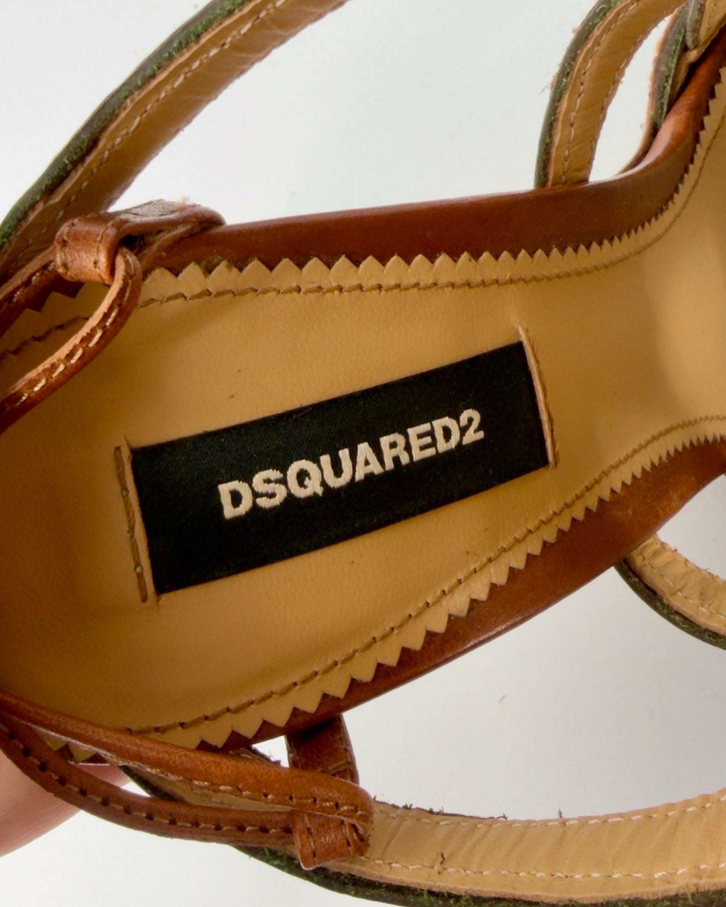 Dsquared FW18 Rodeo Western Heels — 39