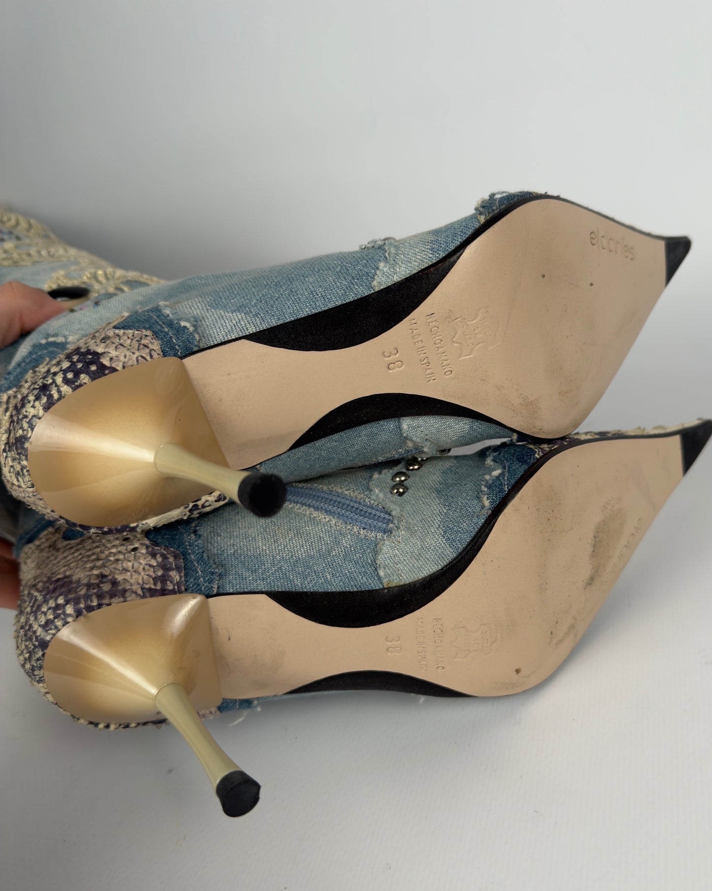 El Dante’s Couture Vintage Boots — 38