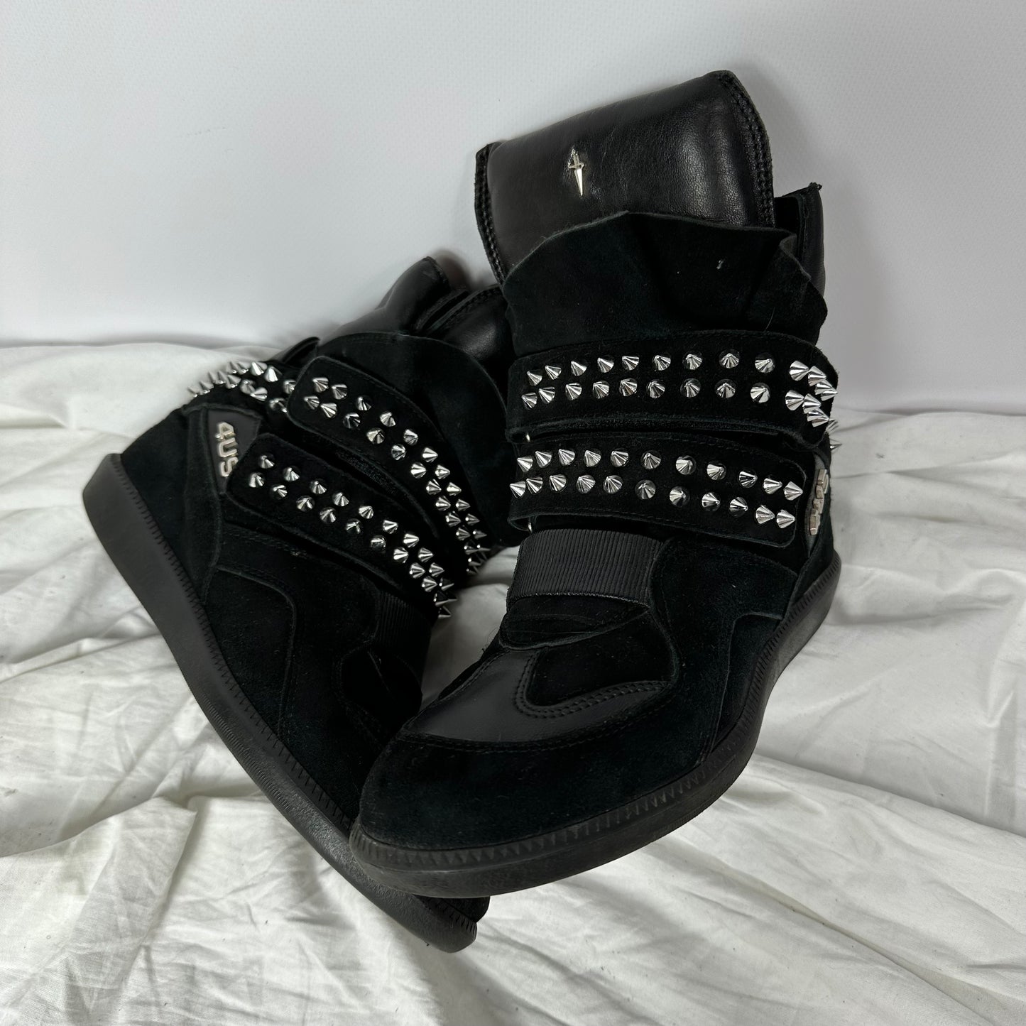 Paciotti Studded Wedge Sneakers 37