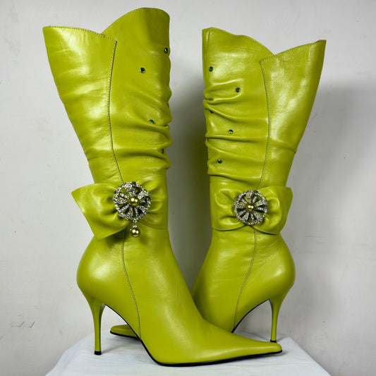 Vintage Italian Boots (brat!!) 38