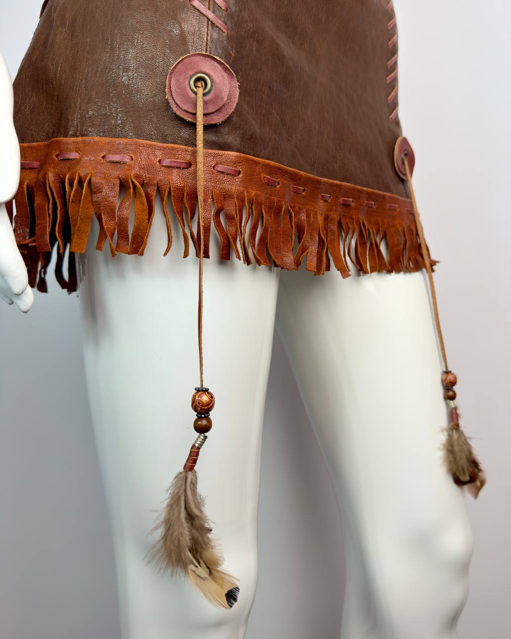 Dsquared2 S/S 2005 Runway Leather Dress