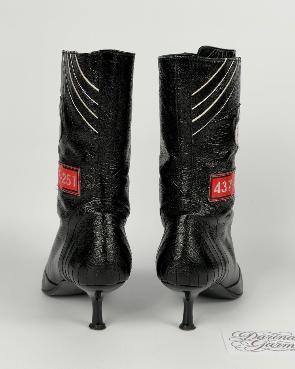 Vintage Racing Boots — 37