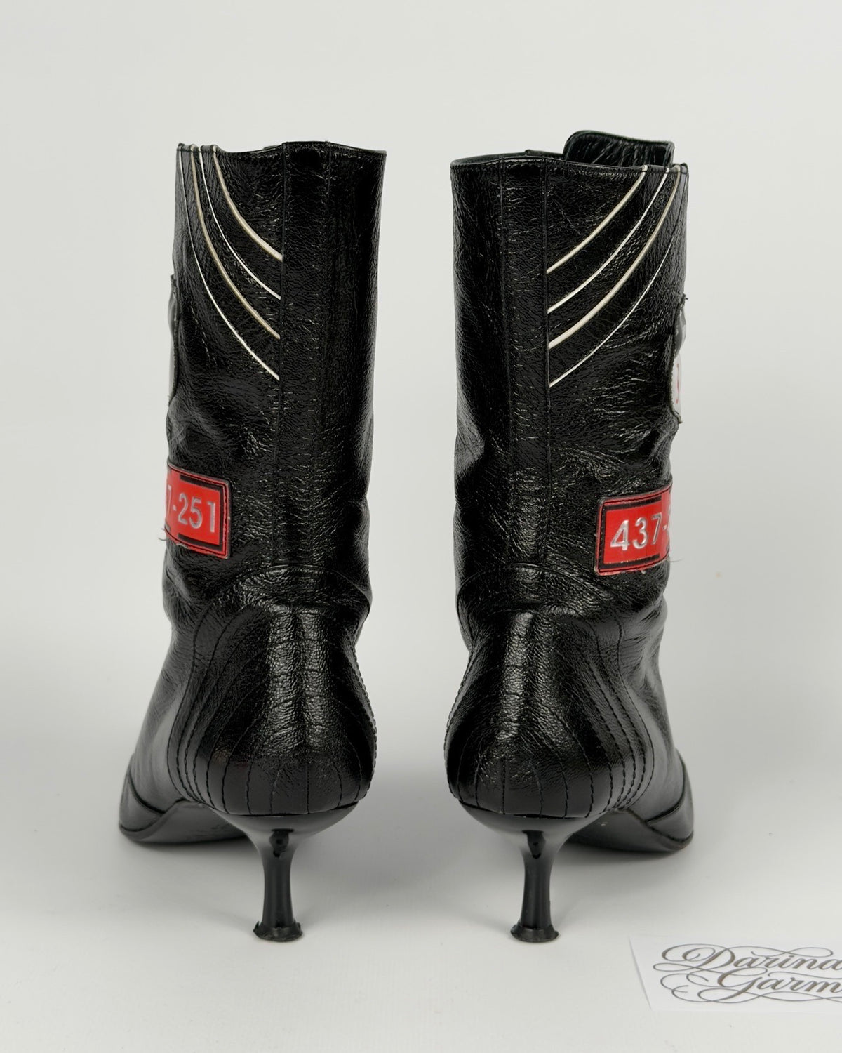 Vintage Racing Boots — 37