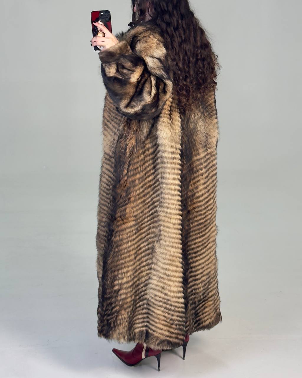 Vintage Long Fur Coat