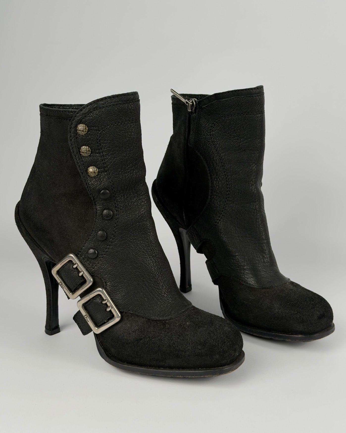 Christian Dior by Galliano SS2010 Leather Ankle Boots — 40/40.5