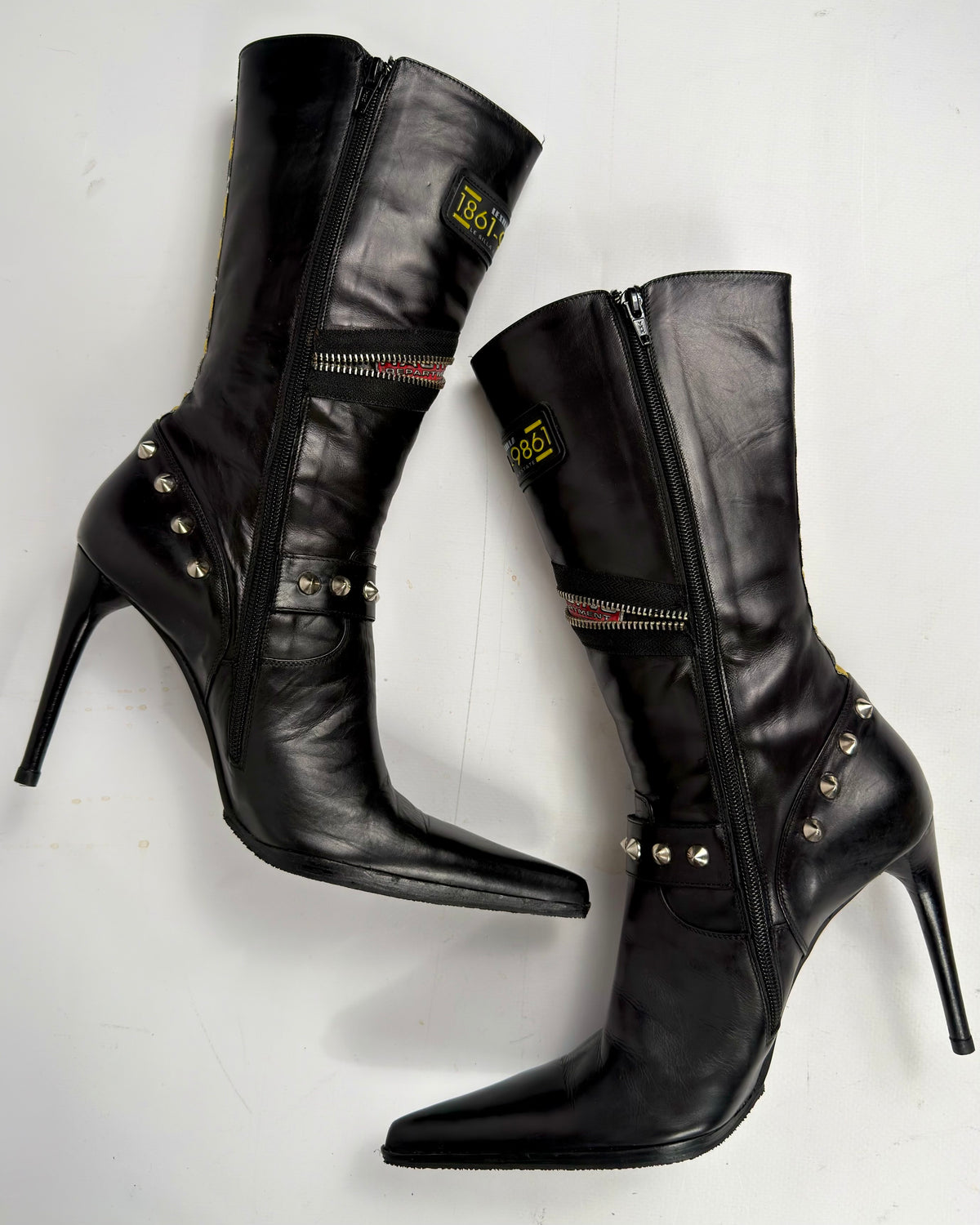 Le Silla Vintage Racing Boots — 38