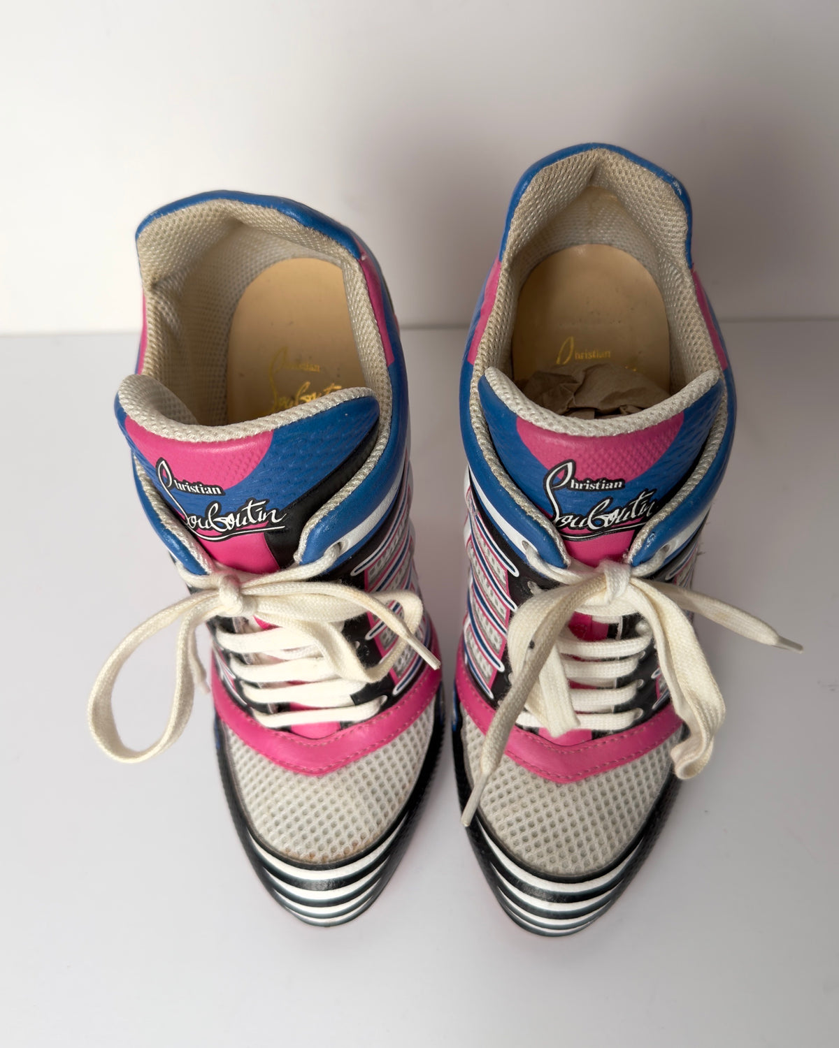 Christian Louboutin Boltina Sneaker Heels — 37.5