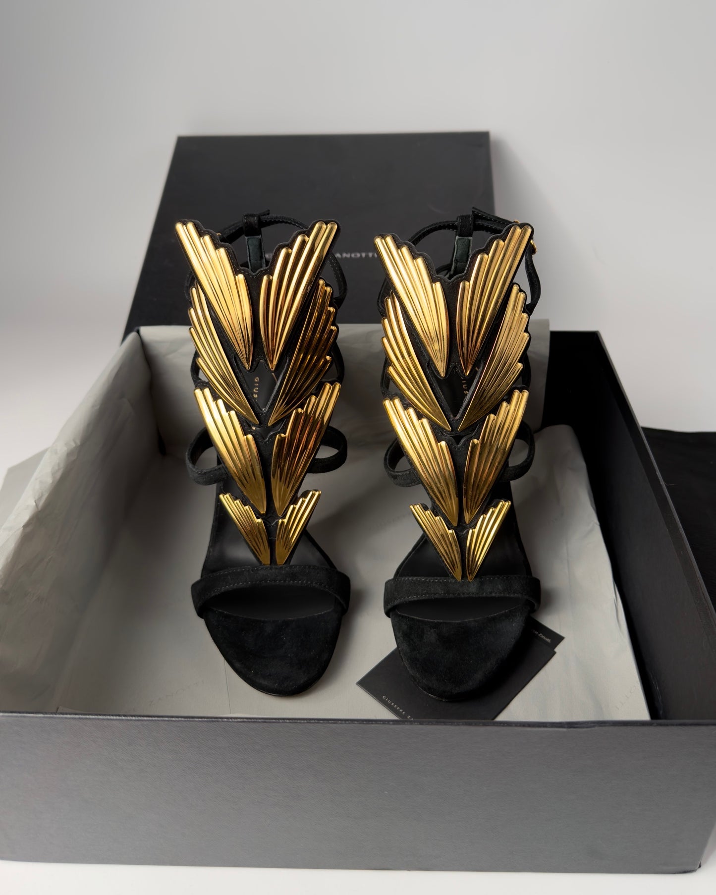 Giuseppe Zanotti Cruel Summer 2.0 Wing Alien Heels — 36 & 37 NWB