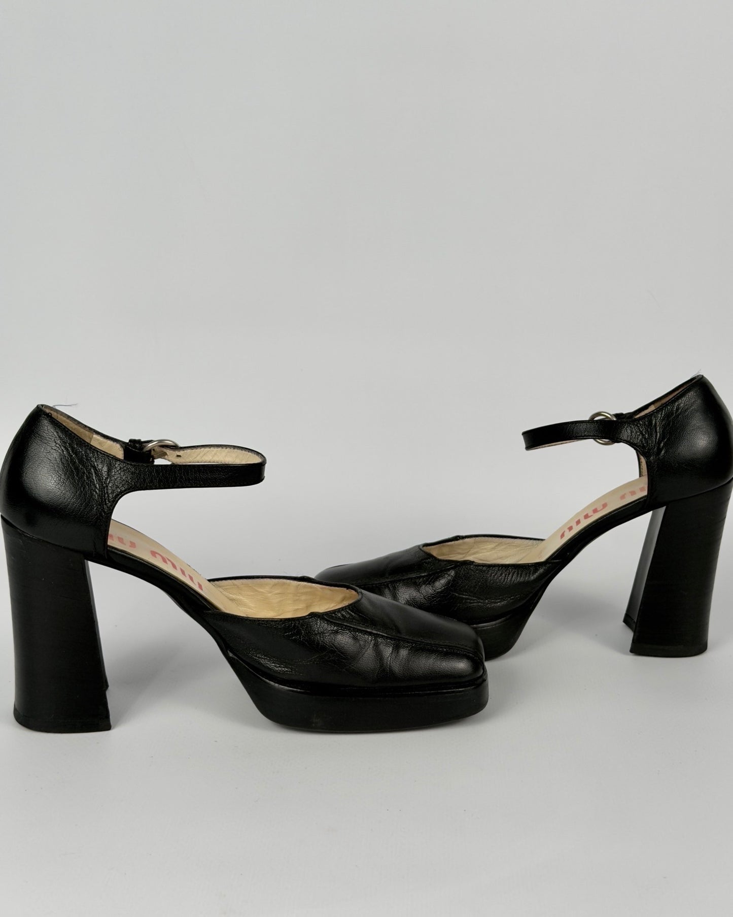 Miu Miu Vintage Mary Jane Heels — 37/38