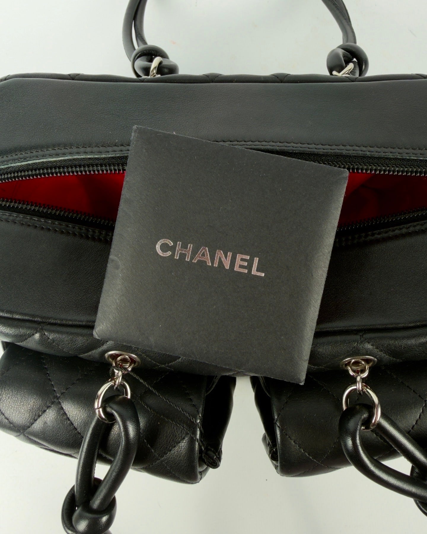 Chanel Cambon 2005 Multipocket Reporter Vintage Bag