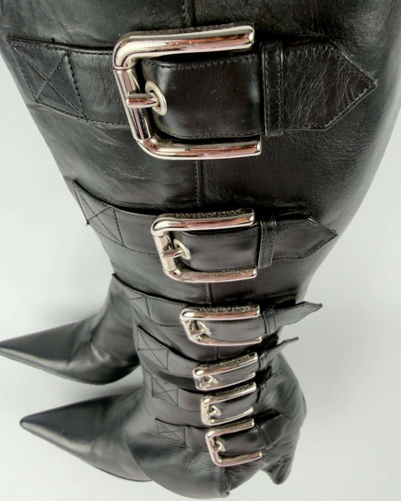 Dolce & Gabbana 2003 Buckle Heels — 36