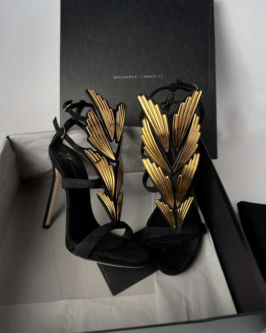 Giuseppe Zanotti Cruel Summer 2.0 Wing Alien Heels — 36 & 37 NWB