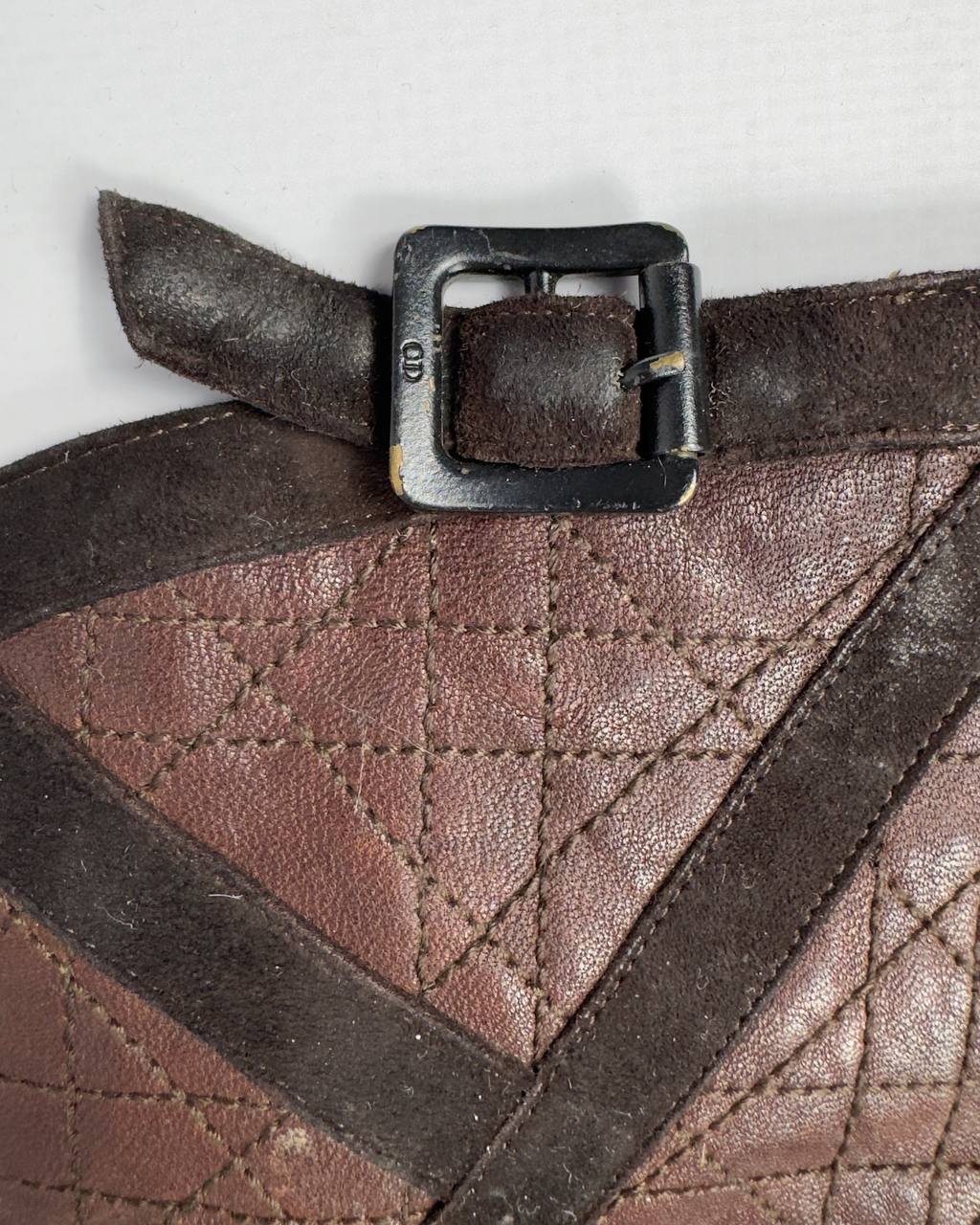 Dior Galliano 00s Leather Boots — 38.5