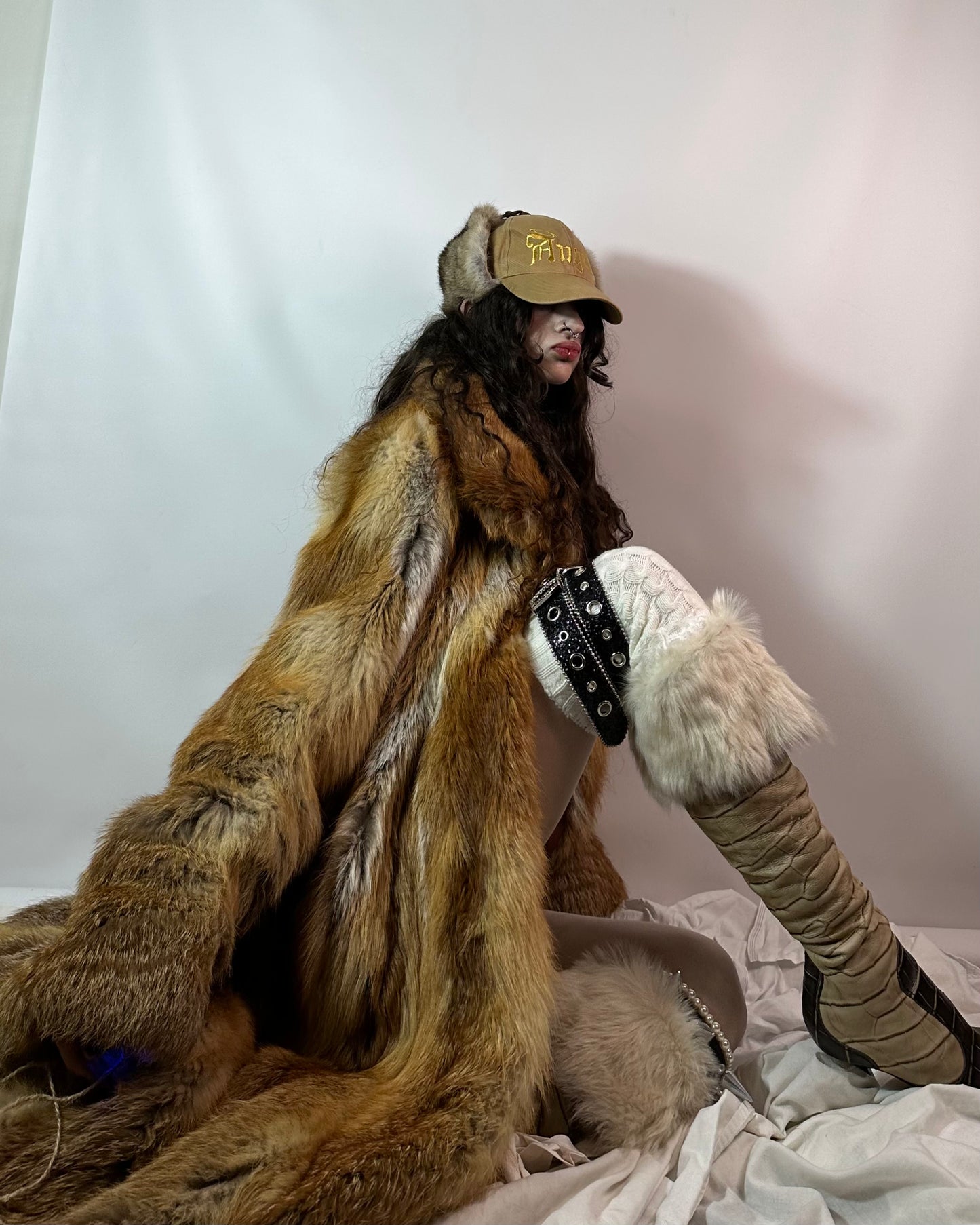 Vintage Long Fur Coat