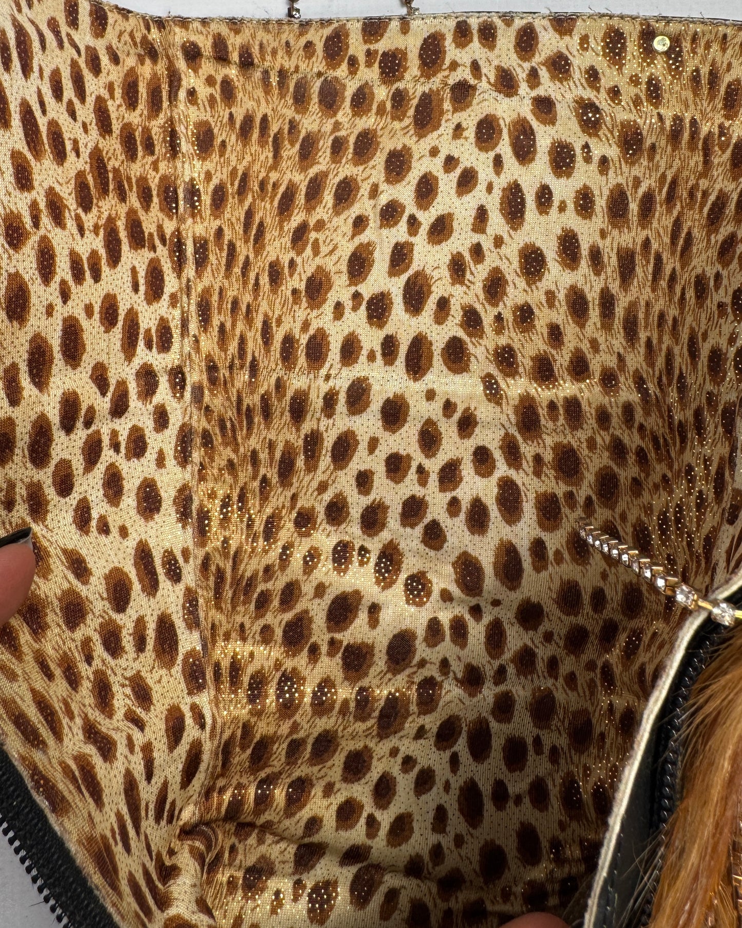 Vintage Italian PU Fur Boots — 39.5 NUANCE ❣️