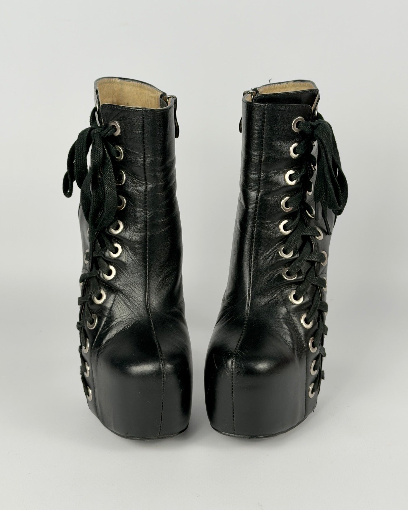 Gianmarco Lorenzi Spine Heel Boots — 36