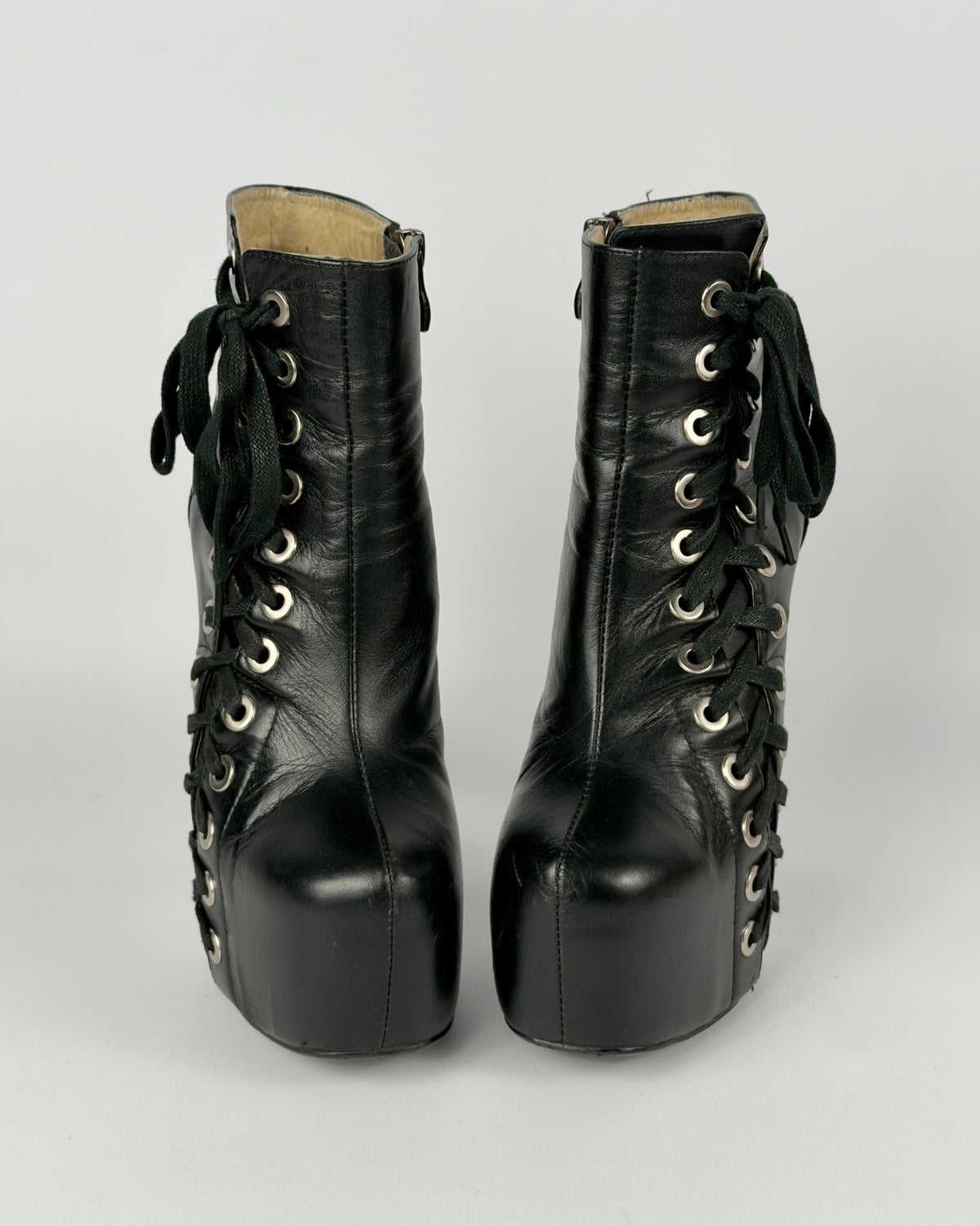 Gianmarco Lorenzi Spine Heel Boots — 36