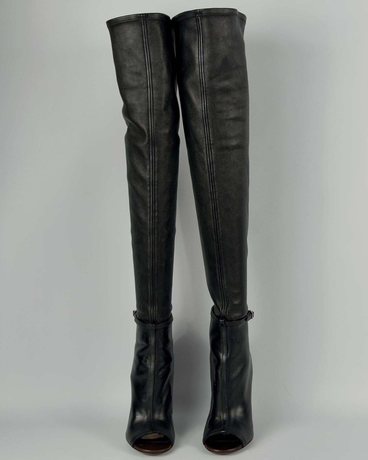 Givenchy S/S 2015 Narlia Runway Leather Boots — 37/37.5