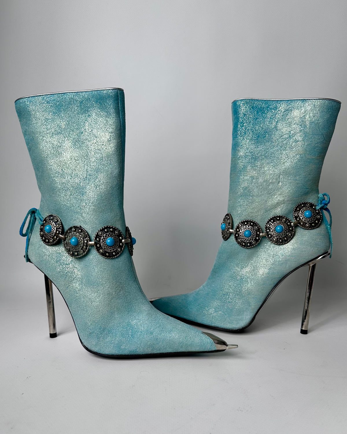 Hamlet Couture Vintage Suede Boots — 36.5, 37, 37.5, 39.5
