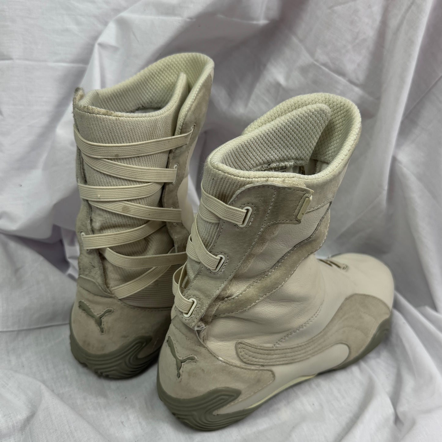 Puma RARE Vintage Laced Up Boxing Boots 40.5/41