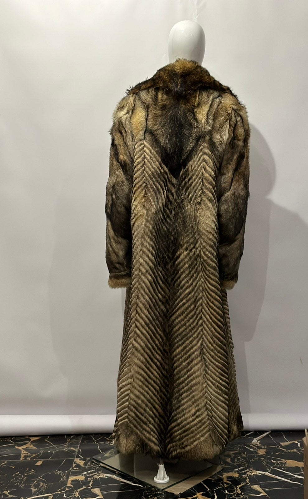 Vintage Long Fur Coat