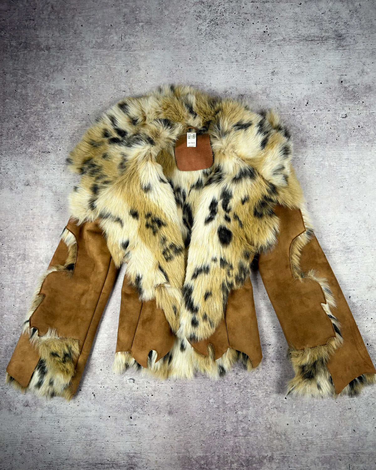 Vintage Faux Fur Jacket — S/M