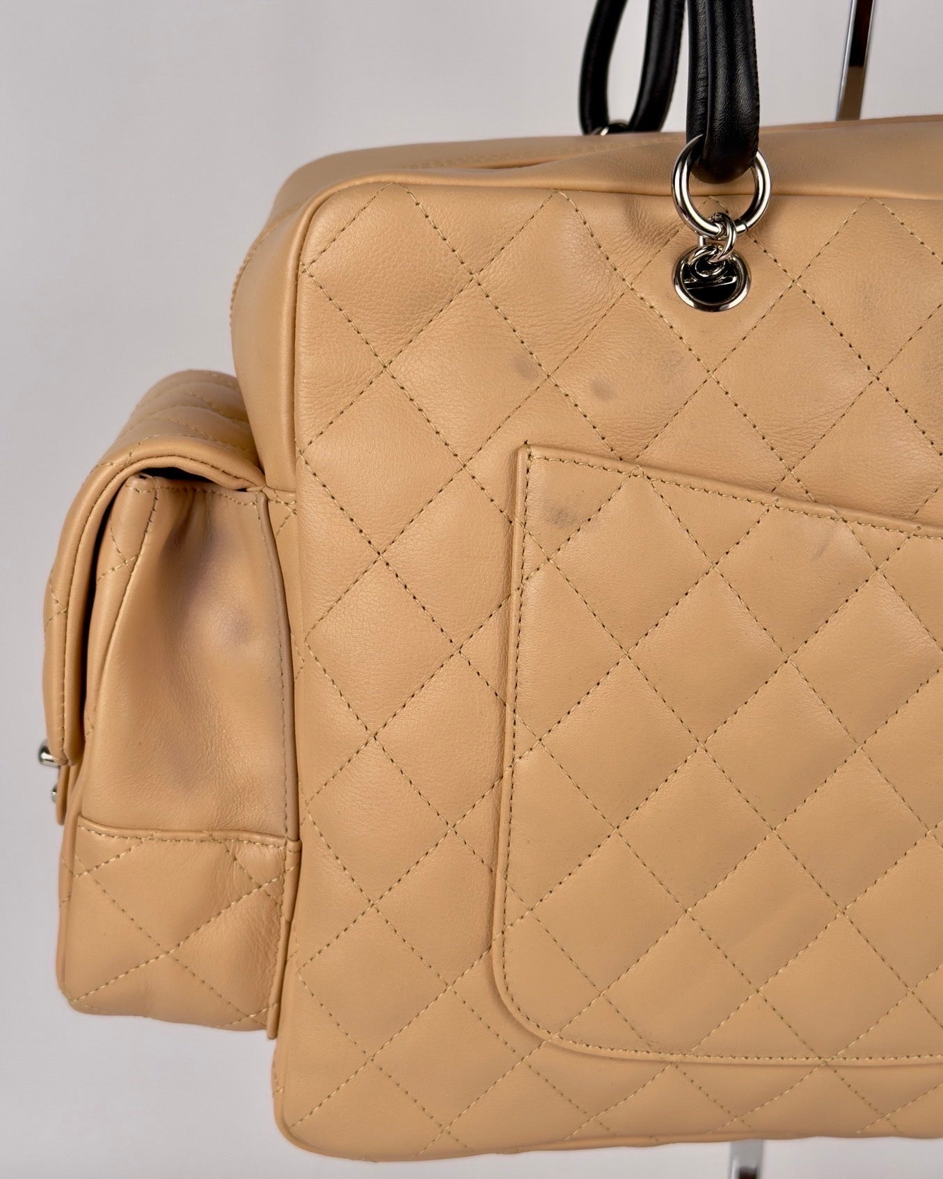 Chanel Cambon 2005 Multipocket Reporter Vintage Bag
