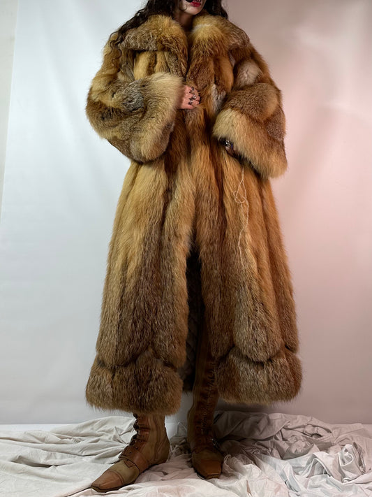 Vintage Long Fur Coat